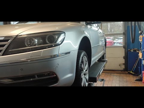 Видео: Осмотр ходовой перед летним сезоном Phaeton
