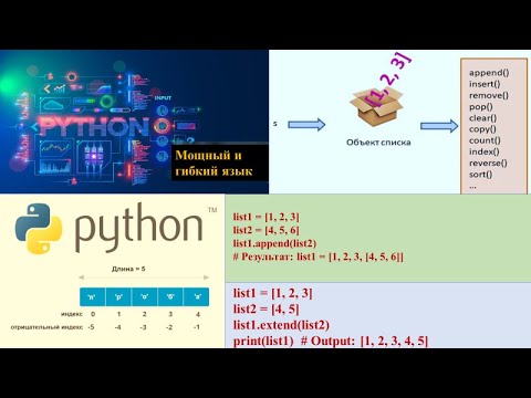 Видео: 6.15 Метод append (пайтон)