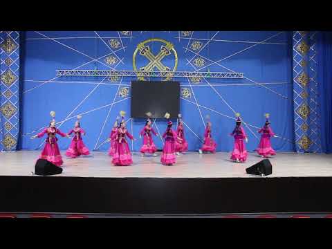 Видео: Народный детский хореографический ансамбль "Айгулек". Танец "Дайдидау". г. Шымкент