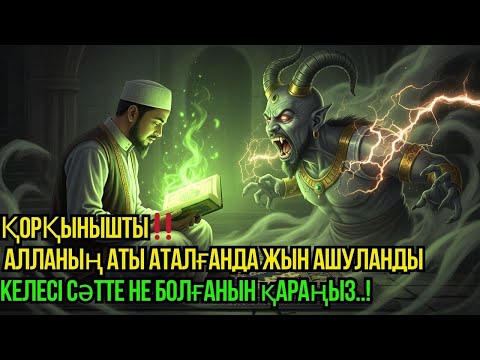 Видео: ТАҢҚАЛАРЛЫҚ‼️ Жын аят оқылғанда айқайлап шықты — Денесінен жылаған дауыс шықты!