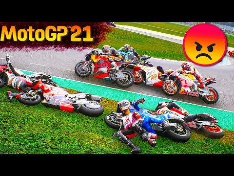 Видео: ПРИГОРЕЛ ОТ ИГРЫ (себя) - MotoGP 21