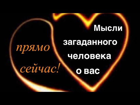 Видео: Мысли загаданного человека о вас 😎прямо сейчас!🔥
