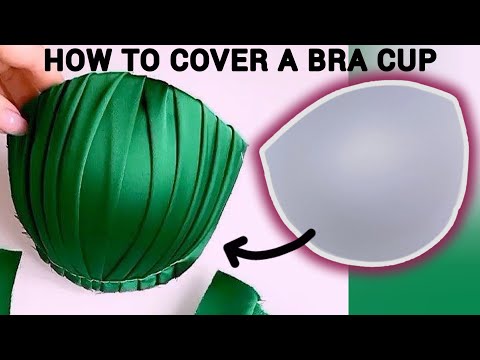 Видео: Как прикрыть чашечку бюстгальтера | Метод плиссировки | ДРАПИРОВАНИЕ ЧАШЕЧКИ БЮСТГАЛЬТЕРА #драпир...