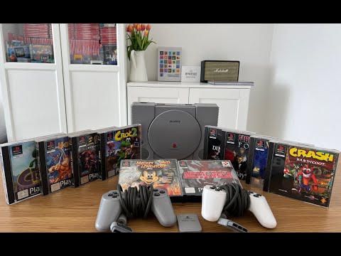 Видео: Моя PlayStation 1 и 10 игр на неё ( 1 часть )