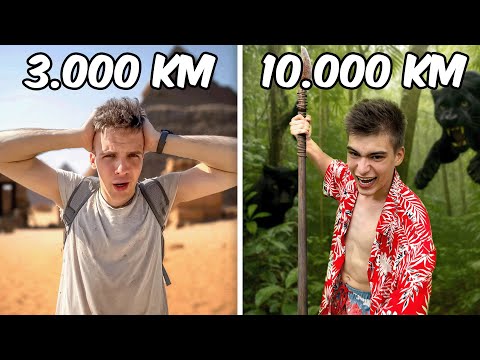 Видео: Кто Дальше Отдалится От Города Без Денег?!