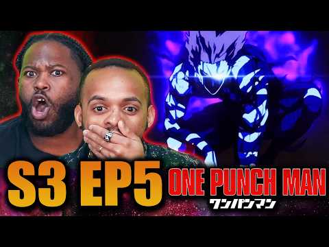 Видео: Реакция на Garou x Orochi l One Punch Man, 3 сезон, 5 серия