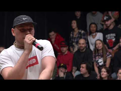 Видео: Роа против Тонски | Рэп Фристайл 1/4 | V1 BATTLE 2016