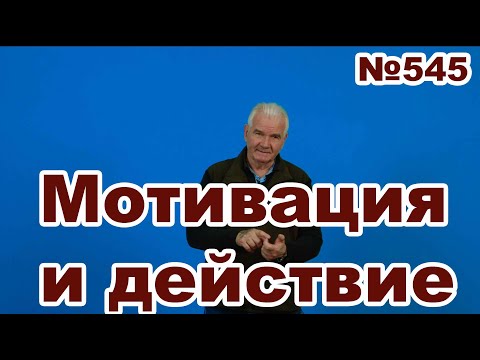 Видео: Мотивация и действие.
