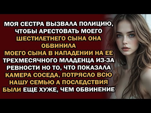 Видео: моя сестра вызвала полицию на моего шестилетнего сына – но шокирующая правда изменила всё,