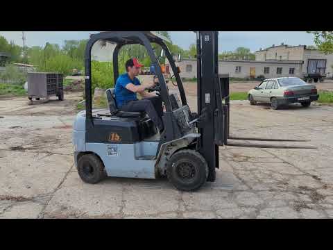 Видео: Б/у TFN CPCD15N-RW10 2011 г.в. 8600 м*ч Isuzu C-240