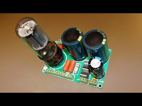 Видео: Выпрямитель на кенотроне EZ81. Источники анодного питания радиоламп.
