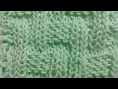 Видео: МК узор спицами, узор простой, узор из лицевых и изнаночных #мкспицами #мкузор #узордляпледа