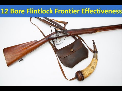 Видео: Эффективность кремневого ружья 12 калибра