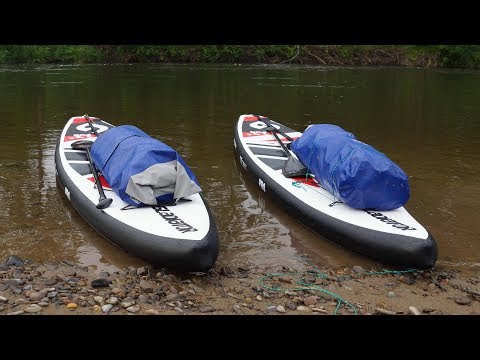Видео: Сплав 82 км на SUP досках GLADIATOR PRO 12.6 по р. Бикин, радиосвязь RA0LKG
