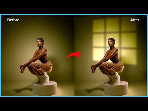 Видео: Как использовать студийное освещение Snoot в Photoshop — простой способ
