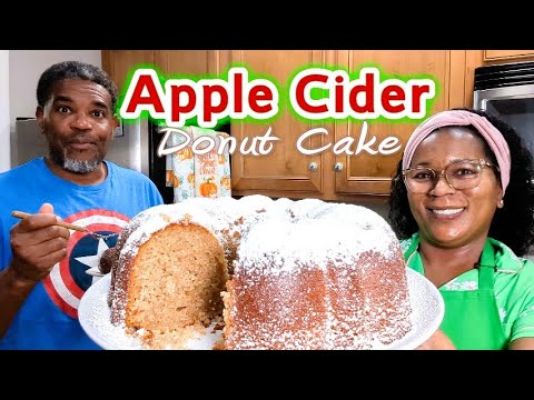 Видео: Пирог с пончиками и яблочным сидром | Миксер не нужен | Это было ТАК ВКУСНО!🍩