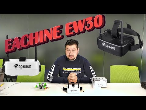 Видео: Eachine EW30- FPV видео очки для новичка! Это вам не шлем...