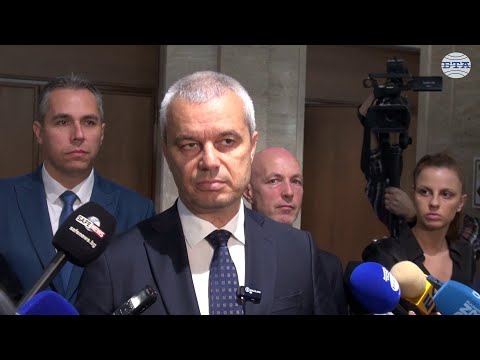 Видео: „Възраждане“ предлагат да се забрани санкционирани по „Магнитски“ да заемат висши държавни позиции