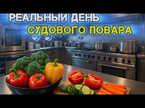 Видео: Полный рабочий день судового повара | Реальная жизнь и кухня на судне