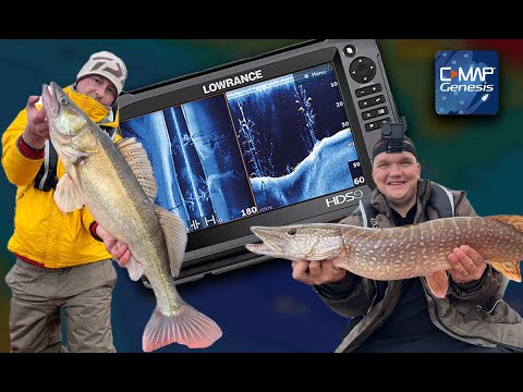 Видео: ЛОВИМ И ПОКАЗЫВАЕМ. Рыбалка с  Lowrance HDS.