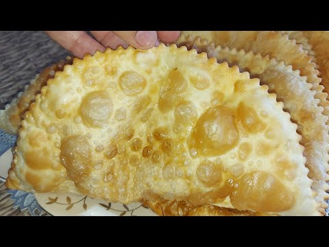 Видео: ЧЕБУРЕК хрустящи Хамирош ачоиб болаззат..