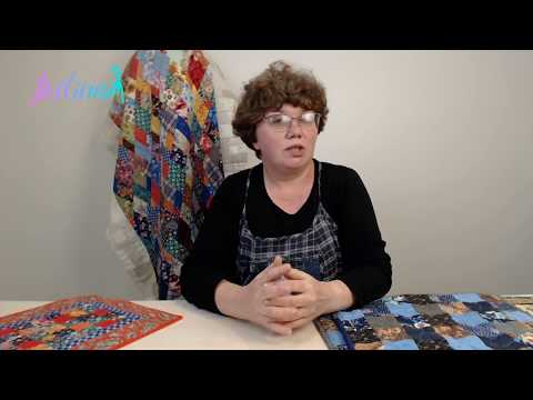 Видео: МК Квадраты. Лоскутное шитьё