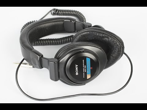Видео: Sony MDR-7509. Или Старое VS Новое. Насколько уступают старые наушники современным.