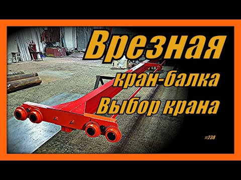 Видео: Врезная кран-балка. Выбор крана. Выпуск 238