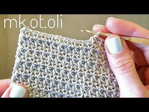 Видео: Учимся вязать простой узор (№ 11)