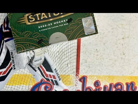 Видео: Бокс-Брейк 1 Hobby box 2022-23 Upper Deck Stature Hockey. Аукцион №1