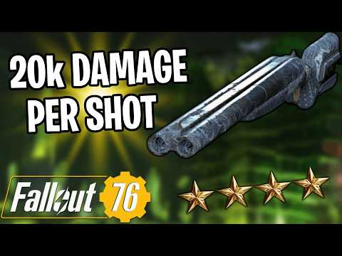 Видео: Новый билд «Холодный плечо» с уроном в 20 тыс. просто безумие — Fallout 76 (Человек/Гуль)