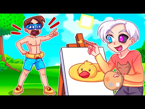 Видео: 😨 Майнкрафт но ЮТУБЕР КОТОРОГО Я НАРИСУЮ ПОЯВИТСЯ!