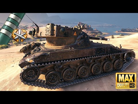 Видео: B-C 25 t: Thriller на карте Аэродром - World of Tanks