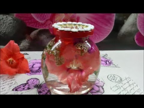 Видео: Консервирую цветы Цветы в глицерине Как сохранить цветы