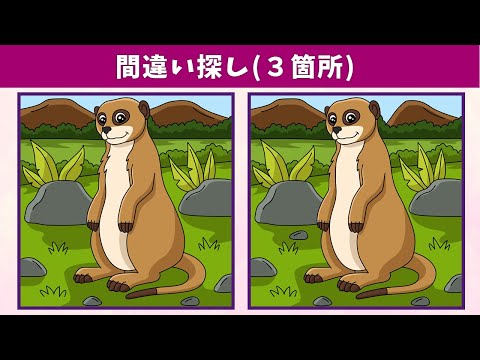 Видео: Найдите 3 отличия | Иллюстрация Версия #827