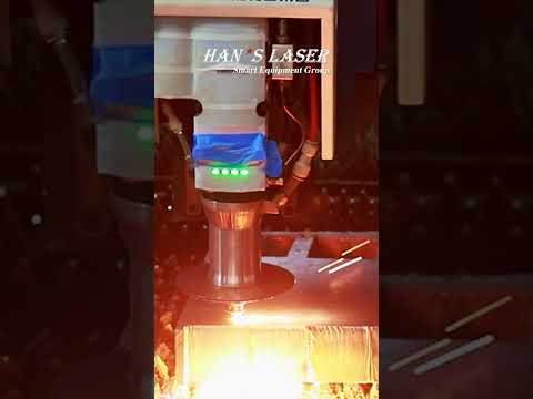 Видео: НОВЫЙ РЕКОРД! Режем сталь 80 мм на станке Han's Laser с мощностью 60 кВт!  #lasercutting #hanslaser