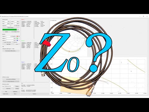 Видео: Измерение волнового сопротивления (Zo) неизвестного коаксиального кабеля (052)