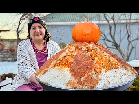 Видео: Рецепт Сладкого Тыквенного Плова от Бабушки! Традиционное Азербайджанское Лакомство