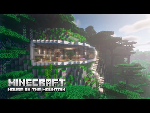 Видео: Построили ДОМ В ГОРЕ в Minecraft 4k | HOW WE BUILT A MODERN MOUNTAIN HOUSE IN MINECRAFT 4K