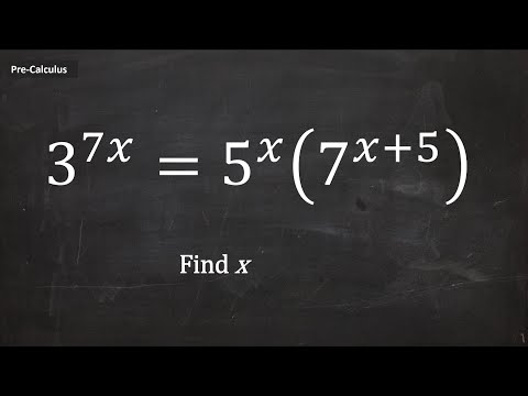 Видео: Решение логарифмических и показательных уравнений. Часть 1