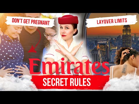 Видео: Что экипажу Emirates НЕ разрешено делать (это вас шокирует!)