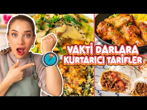 Видео: 4 рецепта спасения жизни для людей, которые работают и у которых нет времени 🥘