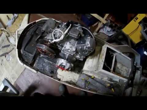 Видео: Установка двигателя LIFAN 2V78F-2A PRO 27лс. на буран