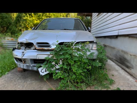 Видео: Попал в ДТП. Оживление Nissan. Простоял 2 года после ДТП.