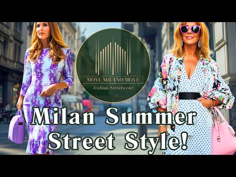 Видео: Лето 2025 Миланский уличный стиль 🇮🇹: итальянские повседневные модные тенденции, идеи
