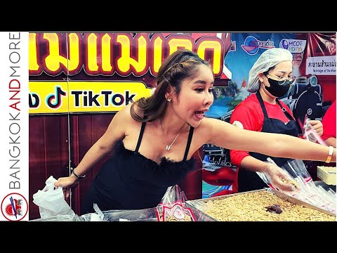 Видео: КАНЧАНАБУРИ - 1-й день фестиваля реки Квай - тайская уличная еда