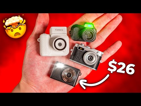 Видео: Стоит ли покупать эти крошечные брелоки-камеры?