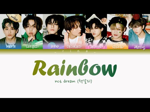 Видео: NCT DREAM - 'Rainbow' (책갈피) (ПЕРЕВОД НА РУССКИЙ/КИРИЛЛИЗАЦИЯ) Lyrics Color Coded