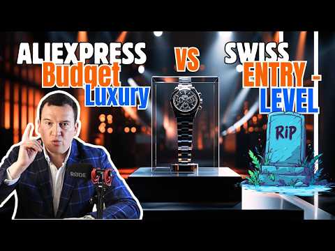 Видео: 7 бюджетных часов класса люкс, которые смущают швейцарских новичков — всё на распродаже AliExpres...