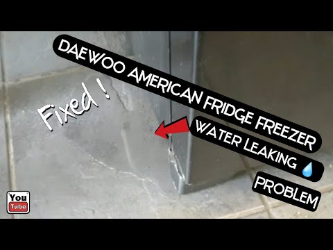 Видео: Проблема с протечкой воды из морозильной камеры американского холодильника Daewoo решена в кратча...